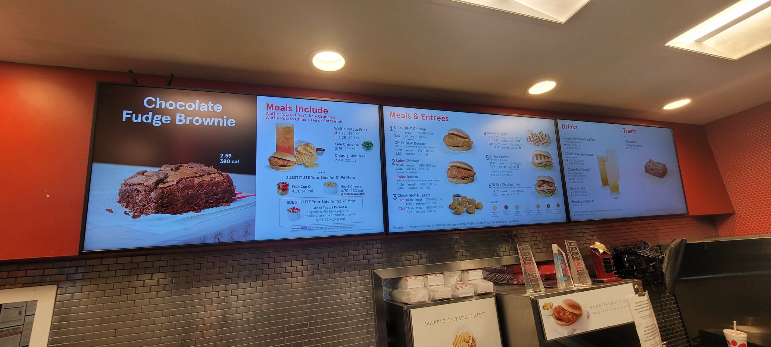 Menu Board Rollout for Fast Food Chain